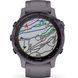 Спортивний годинник Garmin Fenix 6S Pro Solar Edition Amethyst Steel with Shale Gray Band 010-02409-15