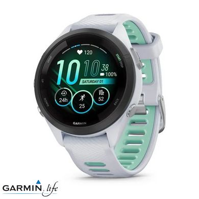 Смарт-годинник Garmin Forerunner 265S Black Bezel w. Whitestone Case and Whitestone/Neo Tropic S. Band