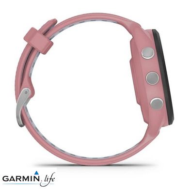 Смарт-годинник Garmin Forerunner 265S Black Bezel w. Light Pink Case and Light Pink/Whitestone S. Band